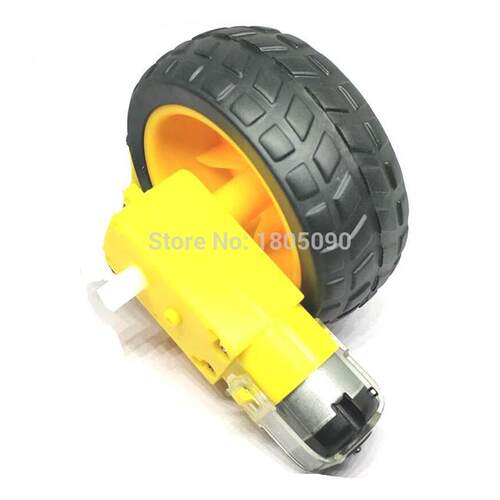 TT Motor Smart Car Robot Gear Motor Kit Wheels Chassis Motor