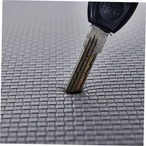 Thick pu floor mat kitchen non-slip washed leather door mat