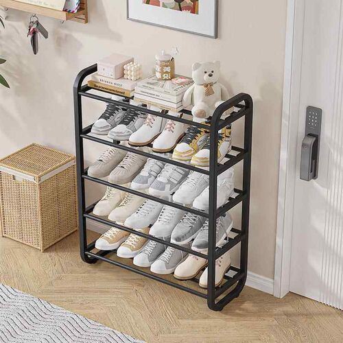 Easy Assembled Light Plastic  Tier Shoe Rack Shelf Storage