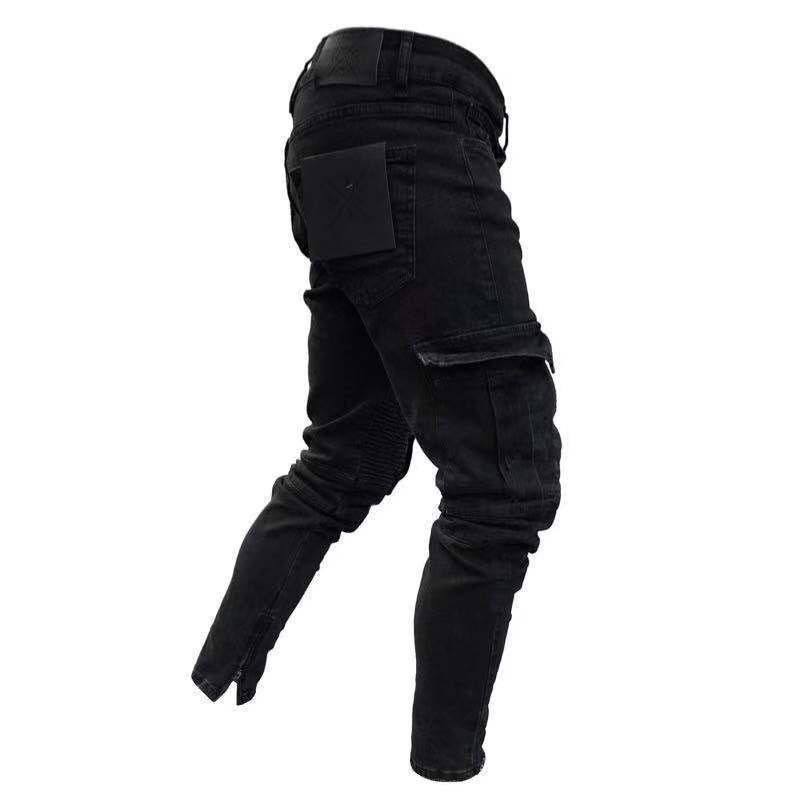 Fashion Trousers pant For male New European Men Jeans pants图片