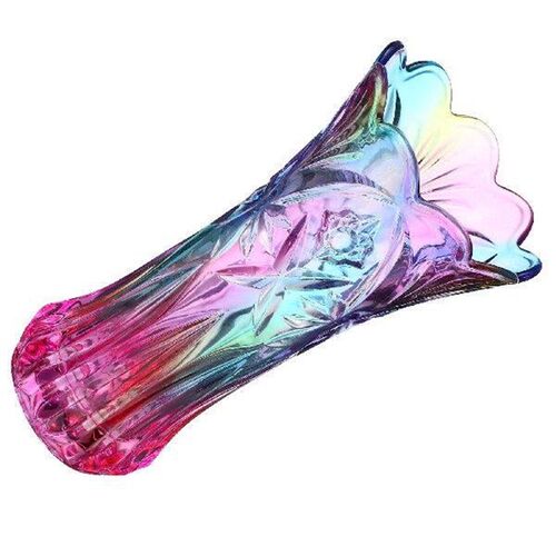 Vase Colorful Rainbow Luminous Flower Vases Decorative