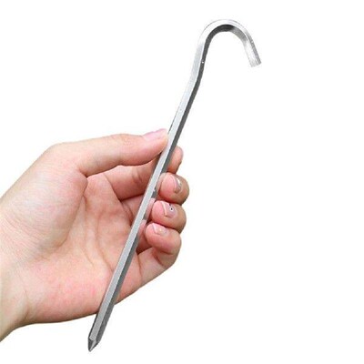 4/8 Pcs Lightweight Ground Nail Heavy Duty Tent Stakes Pegs