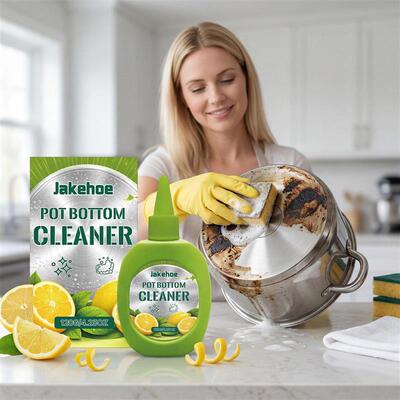 JAKEHOE Pot Bottom Cleaner - Heavy Duty Grease Remover for I