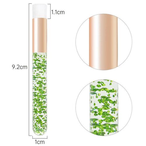 5 Pcs Crystal Rod False Lash Cleaning Brush Eyelash Extensio
