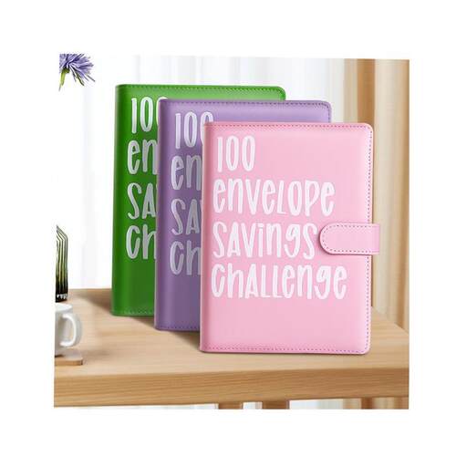 100 Envelope Challenge Binder money saving book cash planner