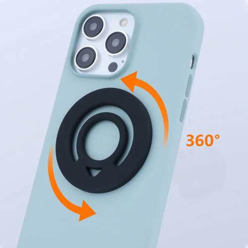 Universal Magnetic Silicone Finger Ring Grip Strong Magnet