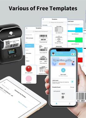 M110 M221 M220 M120 Label Maker Multifuntional Mini Label Pr