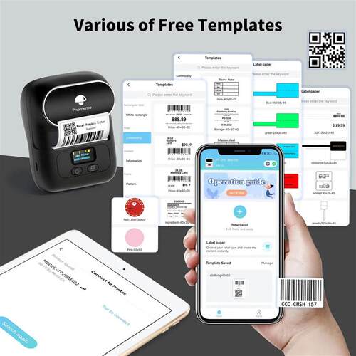 M110 M221 M220 M120 Label Maker Multifuntional Mini Label Pr