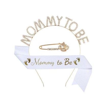New 3pcs/set Baby Shower Mommy To Be Birthday Party Headband