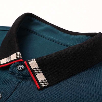 Solid color simple polo shirt short-sleeved all-match casual