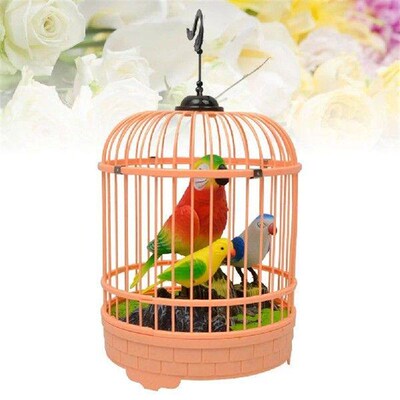 Bird Toy Cage Parrot Chirping Singing Toys