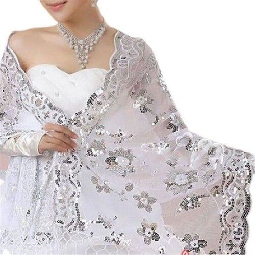 New Bride Wedding Dress Women Cheongsam Shawl White Lace