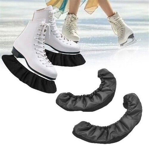 Ice Skate Blade Covers Black Skatewear Lightweight Skate