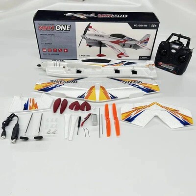 QIDI-550 3D RC Airplane 500mm Wingspan One-Key Hanging Stunt