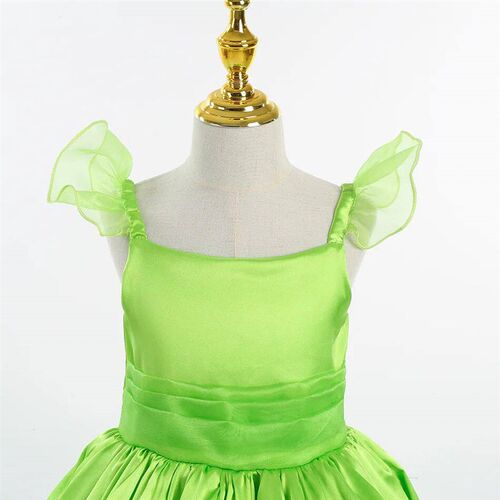 Girls Flower Fairy Dress Up Kids Princess Dress With Wings H