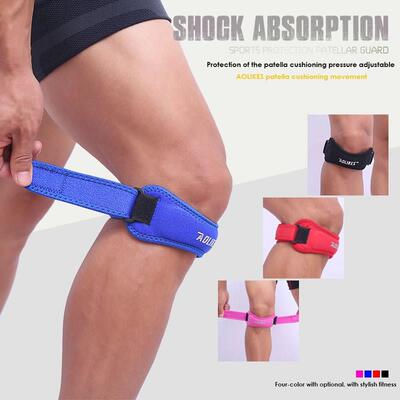 1PCS Adjustable Knee Patellar Tendon Support Strap Band Knee