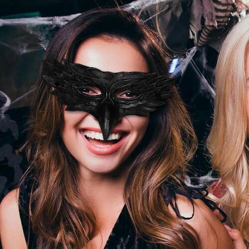 Animal 3D Eagle Beak Mask Cosplay Crows Parrot Pu Masks