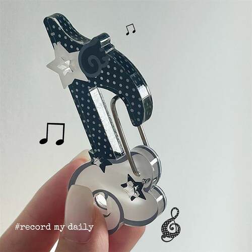 Kawaii Acrylic Charm Carabiner Scrapbook Ita Bag Decor Acces