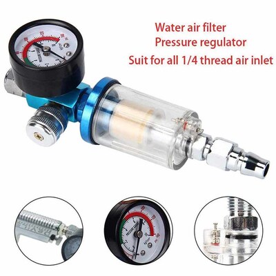 14 Inch Air Pressure Regulator Oil Water Separator Air Comp