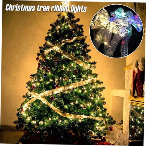Christmas Decoration LED Ribbon Fairy Lights Christmas Tree1