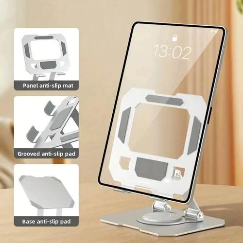 360 Rotatable Tablet Stand Adjustable Foldable Desktop Sta