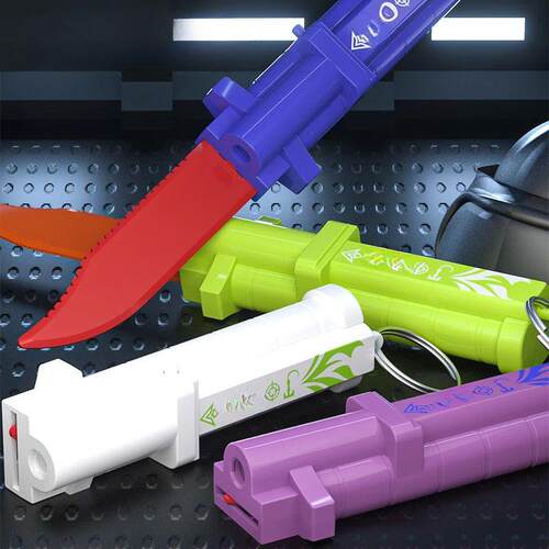 3D Print Gravity 2 in 1 Small Radish Toy Gun Carrot Knife Mo