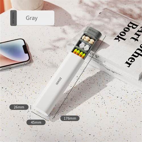 7 Grids Pill Box Tablet Pillbox Dispenser Weekly Pill Cases