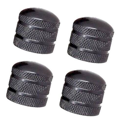 4PCS Plated Guitar Bass Dome Tone Volume Control Knobs For