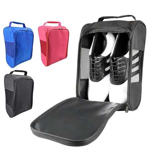 Portable Mini Golf Shoe Bag Nylon Shoes Carrier Bags  Lightw
