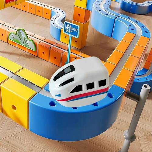 Rechargeable Magnetic Train For Kids For Magnetic Rail Elect