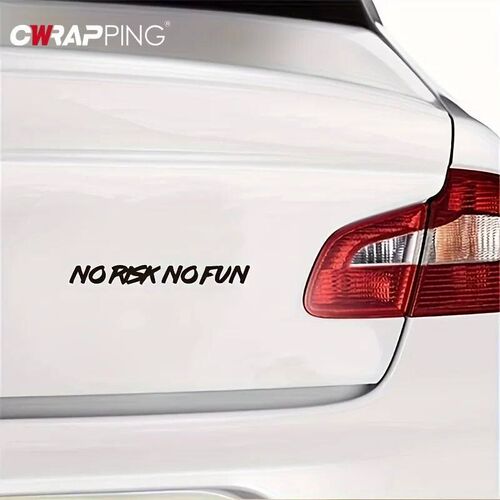 Waterproof Car ers 22x2.4cm No Risk No Fun Motorcycle er Off