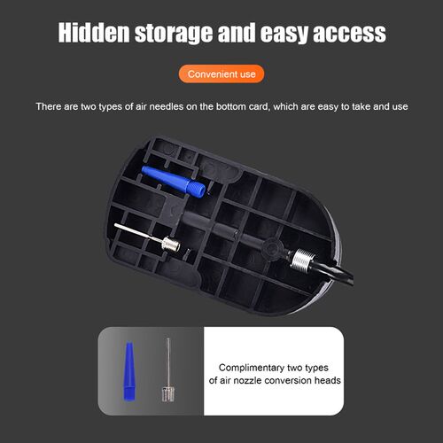 Bike Pump Mini Portable Bicycle Foot Pump with Pressure