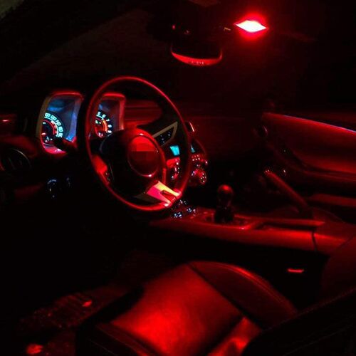 10Pcs T10 W5W 194 LED Wedge Bulb Auto Interior Parts For Car
