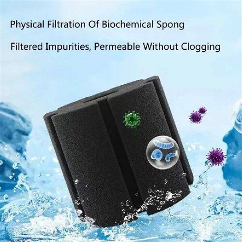 Black Aquarium Spong Filter for Fish Tank Air Pump Skimmer