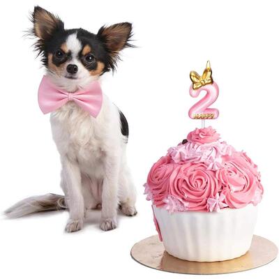Candle Pink Birthday Candle Girl Happy Birthday Cake Topper