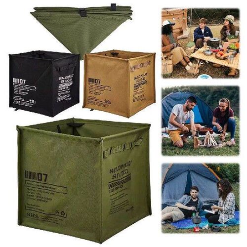 Foldable Dirty Clothes Basket with Handle Portable Lawn &