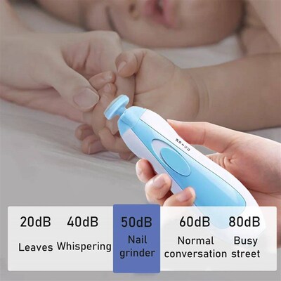 Electric Baby Nail File Nail Clipper Toddler Toenail Care Se