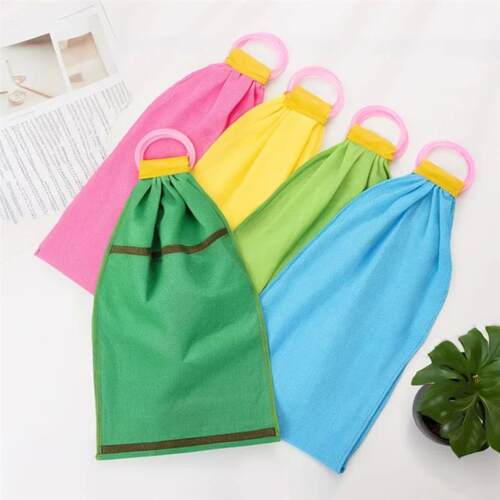 Exfoliating Back Bath Scrub Washcloth Strap Towel With Rope