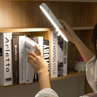 Desk Lamp Office Study LED Lights USB Rechargeable Table Lam