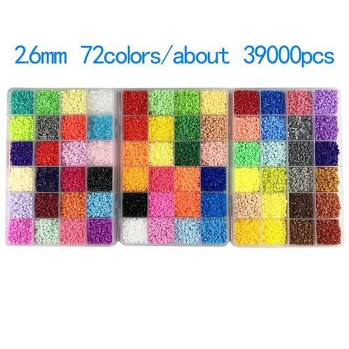 2.6mm/5mm Perler Fuse beads PUPUKOU Iron beads Kit Hama bead