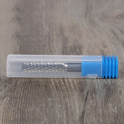 2pc SHK3.175 4 6 8 10 Corn Teeth End Mill, Milling Cutter CN