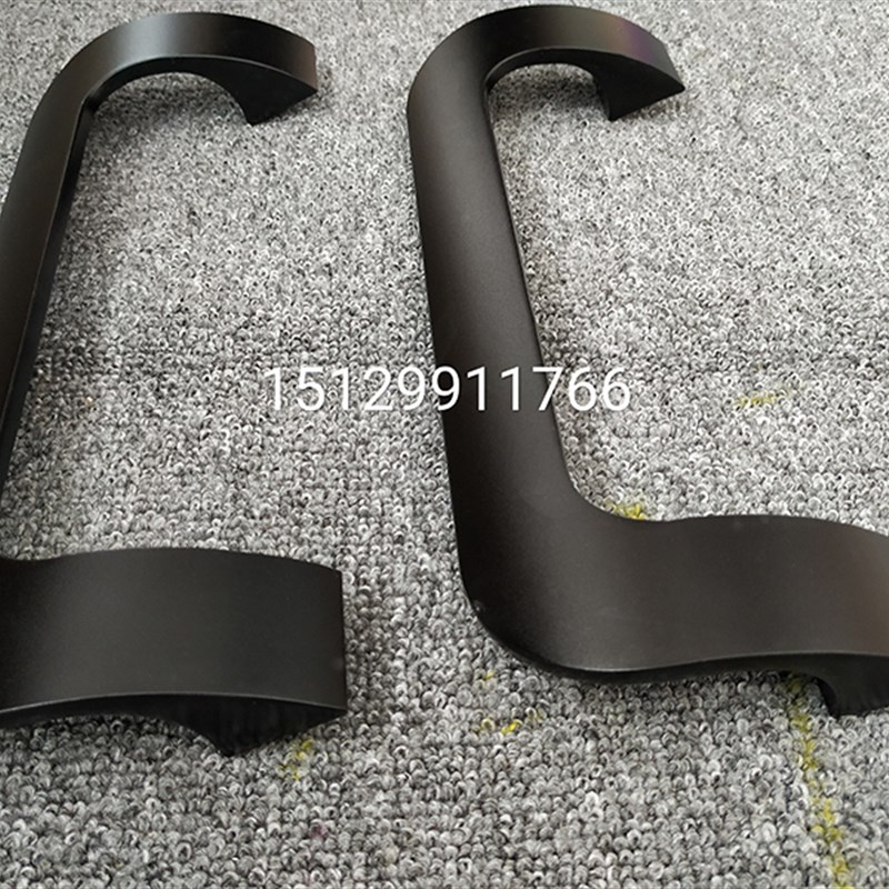 实心玻璃门拉手木门把手w重型推拉移门拉手明装铝合金扶手