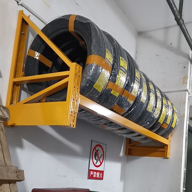 轮胎货架展示h架轮胎货架轮胎展轮胎架子挂墙上墙轮胎展示架吊顶