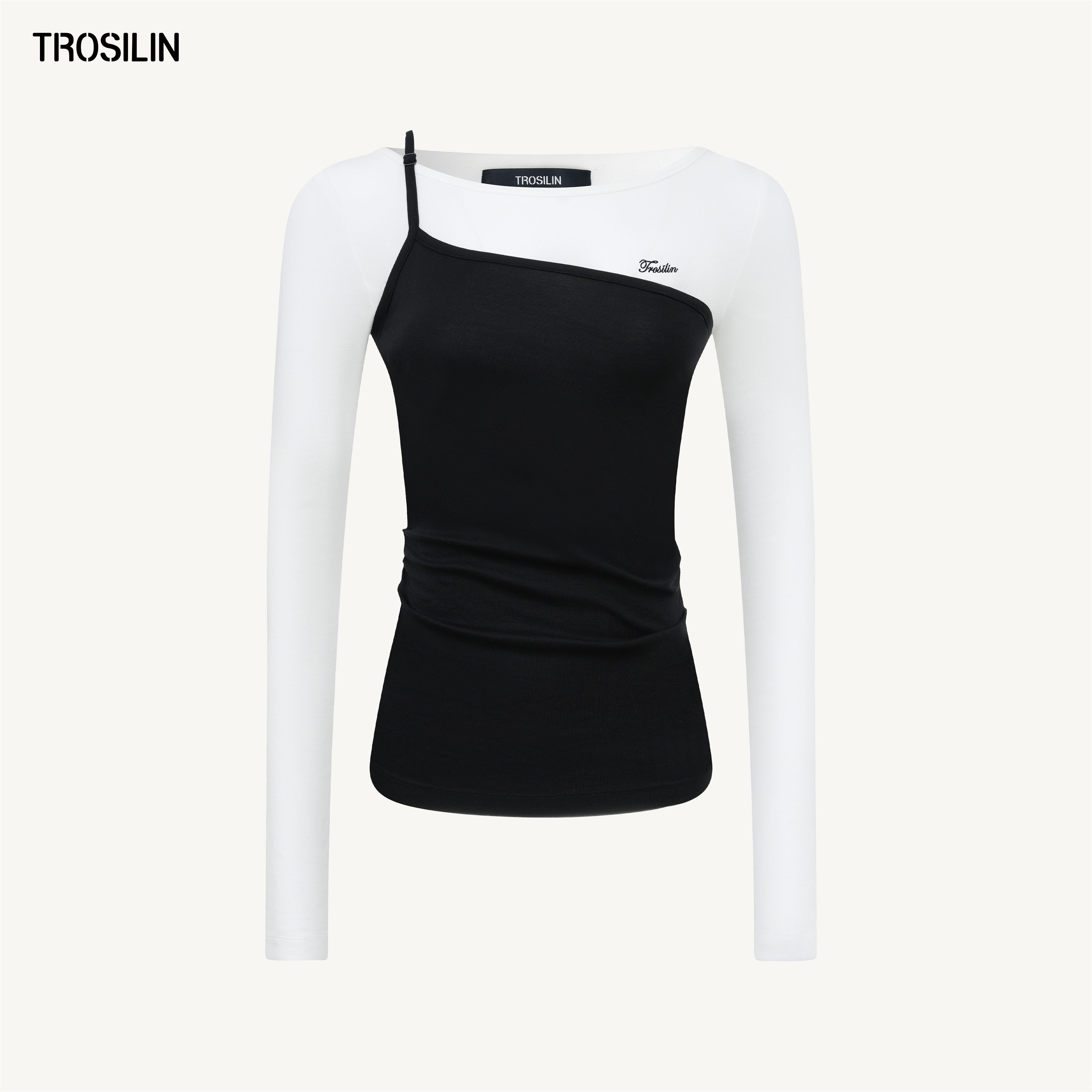 多巴胺假两件T恤4色可选