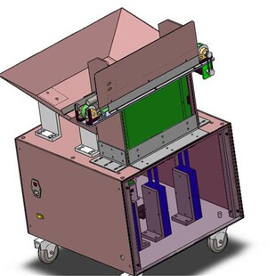 多推板提升机非标自动化三维机械3D图纸设计solidworks模型素材