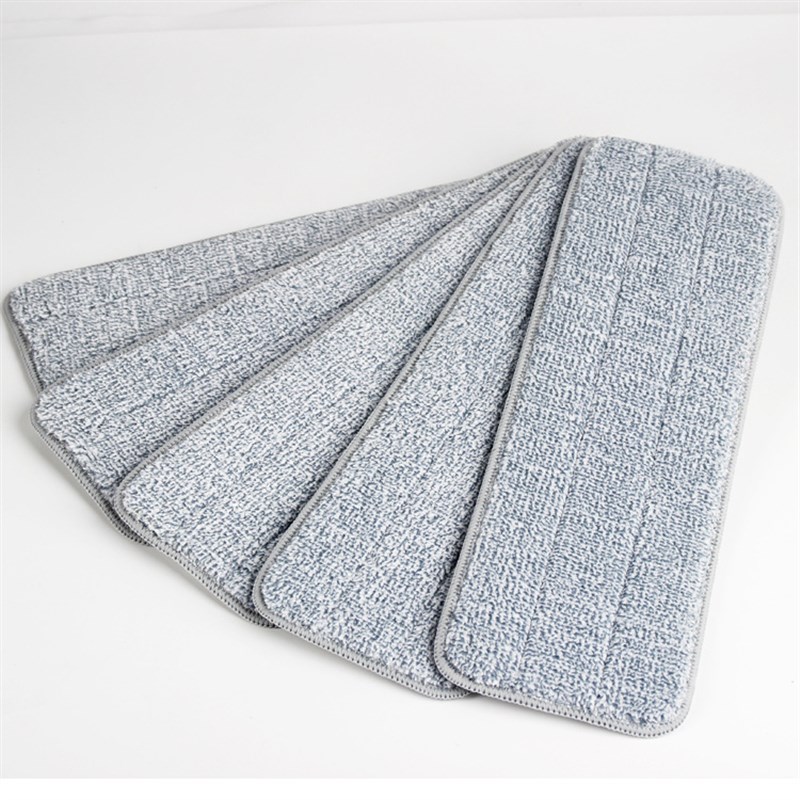 跨境工厂直供拖把配件替换头粘贴式平板干湿两用懒人喷水喷雾拖布