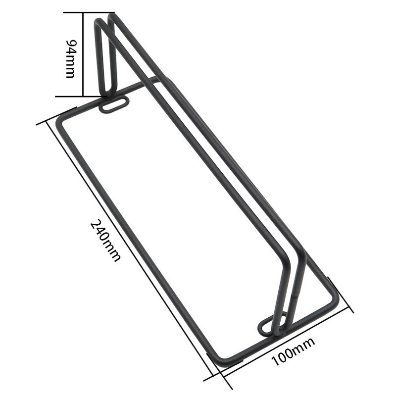 铁艺桌面挡板移动底座亚克力挡板屏风夹吸音板金属架子隔板支架