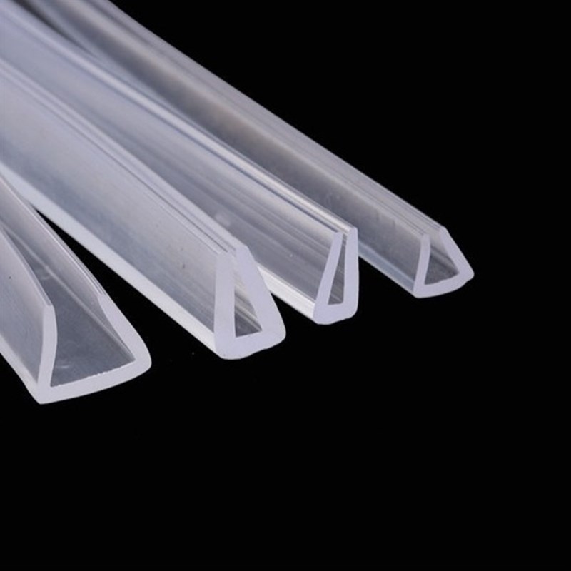 U型透明密封条玻璃桌子墙角包边条u形橡胶防撞条儿童防磕碰保护条