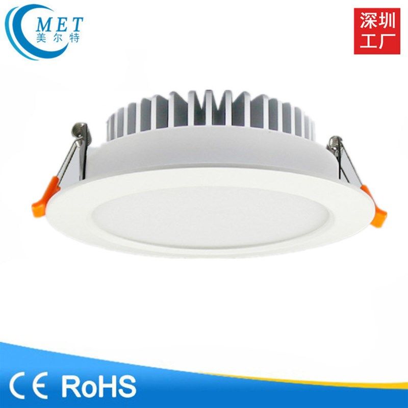 厂家直销3寸4寸5寸6寸5W7W9W12W15W20W24W平面LED防雾贴片筒灯