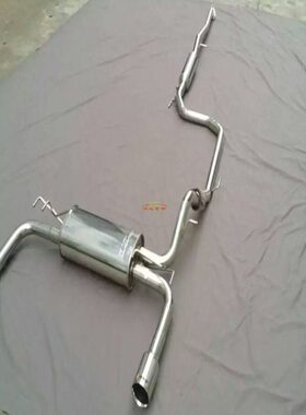 ABG 杰德改装排气管 不锈钢回压鼓尾段+中段跑车声浪汽车动力响鼓